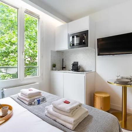 Cosy Studio - Parc Des Expositions Tour Eiffel 12 Appartamento *